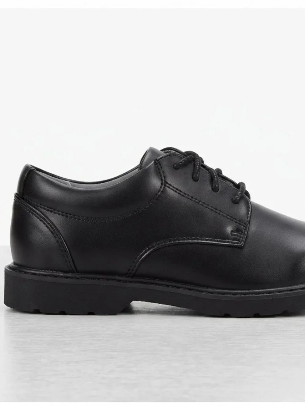 School Issue Scholar 5200 Uniform Shoe (Toddler/Little Kid/Big Kid)Black Leather